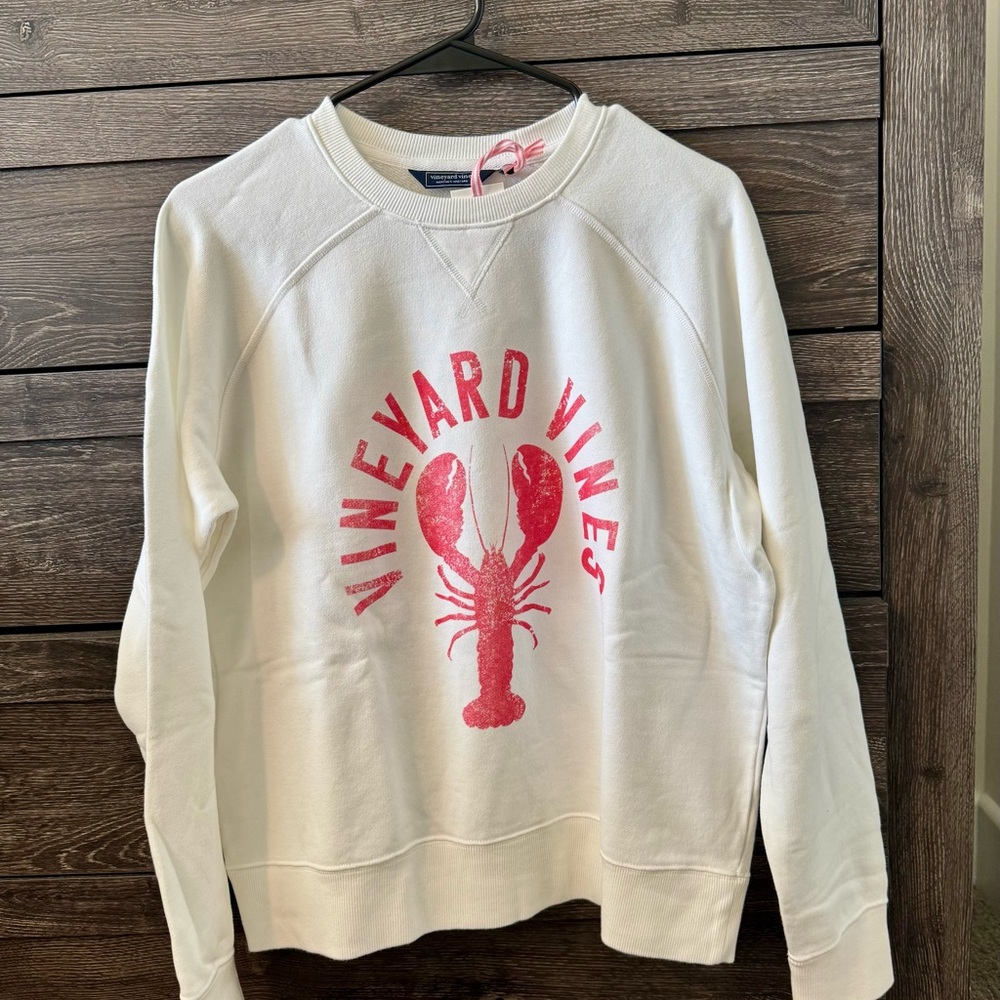 Vineyard Vines Lobster Surf Terry Sweatshirt NWT SZ SM